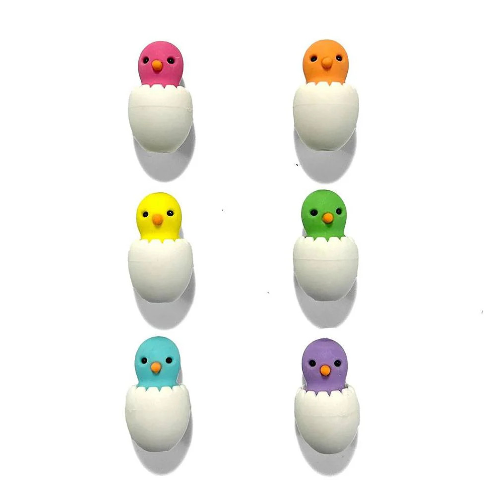 Chick Erasers | Paper Source