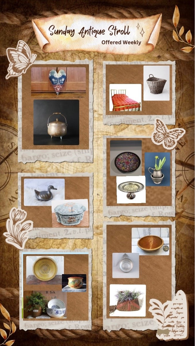 It’s time for our weekly SUNDAY ANTIQUE STROLL! 🫶🏻 I’ve found some wonderful items…plus just look at this little pewter duck trinket box!!!!! 😍🦆
We’ll be making another drop on our WEBSITE soon ~ follow us on socials for deets! 😉
www.sugarcreekantiques.com

#LTKdayinmylife #LTKHome