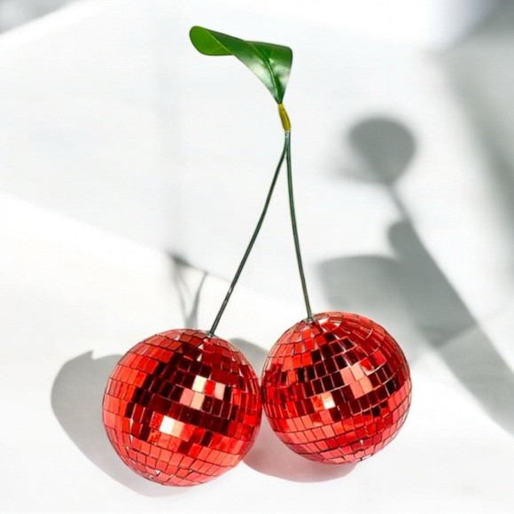 Disco Double Cherries Tabletop Decor 🍒 | Poshmark