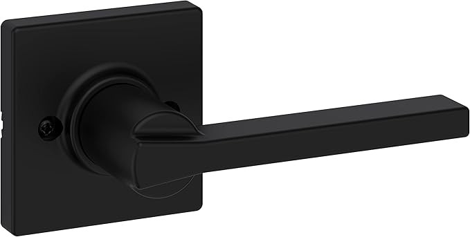 Kwikset Casey Non-Functioning Dummy Door Lever in Matte Black | Amazon (US)