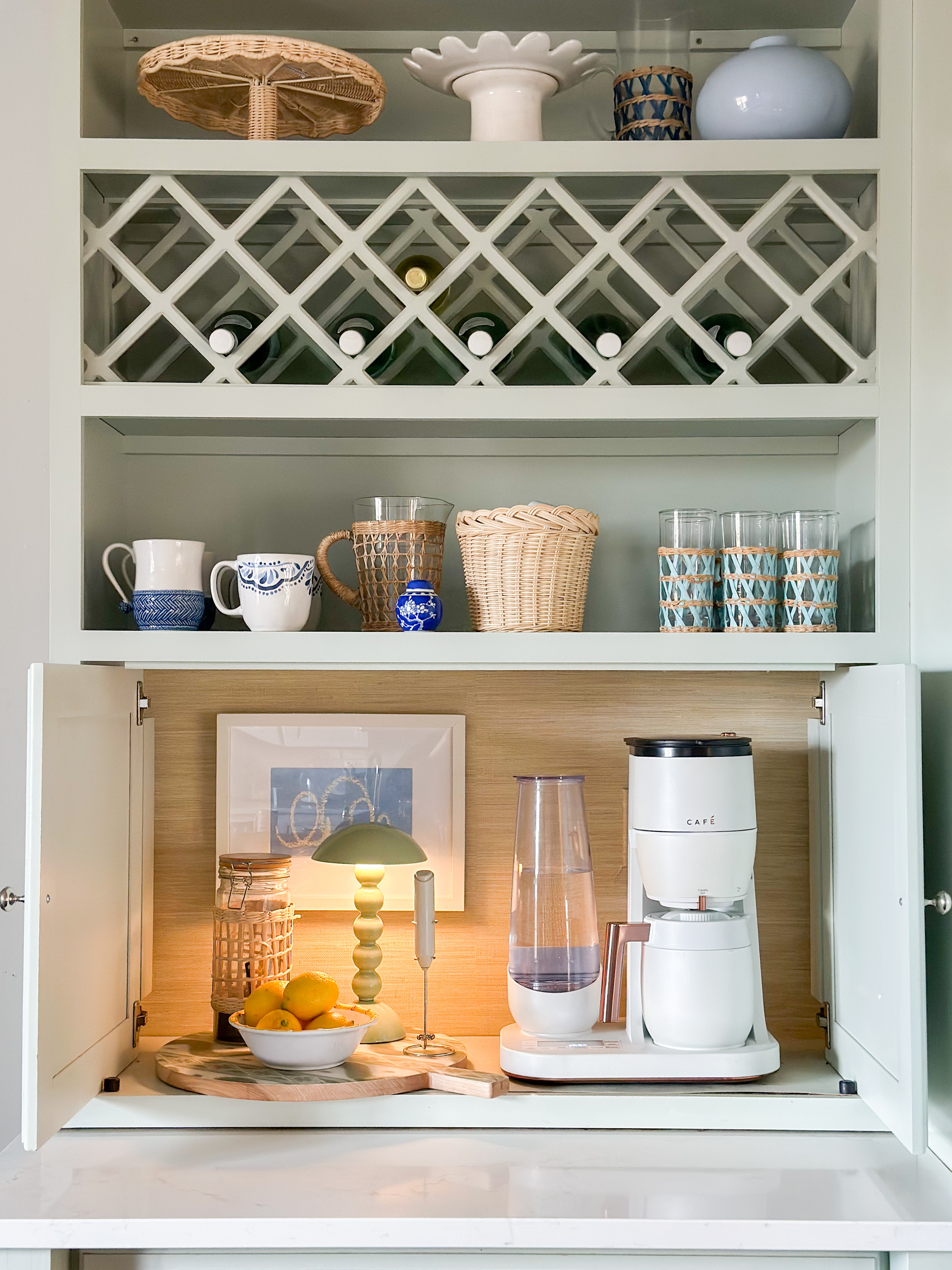 Love giving our coffee bar a good clean up and making sure all my favorite things are within arm's reach! #coffeebar #coffeebarsetup #coffeebaraccessories  

 

#LTKmomlife #LTKmorningroutine #LTKHome