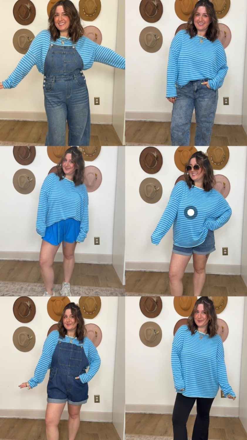 Love this oversized linen blend top! Perfect for beach vacation, casual outings or lounging. I can see myself wearing it with shorts, jeans, or so many other ways! I’m 5’1 size 8/10 wearing a medium!

#LTKMidsize #LTKSeasonal #LTKootd