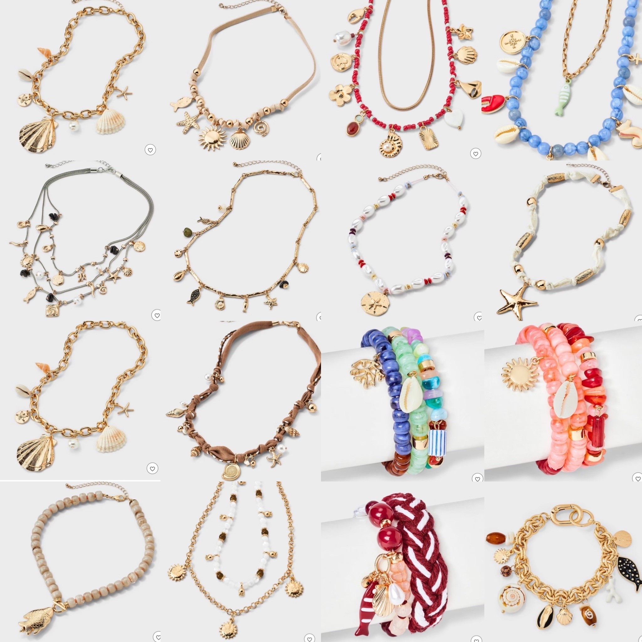 New summer jewelry at target!