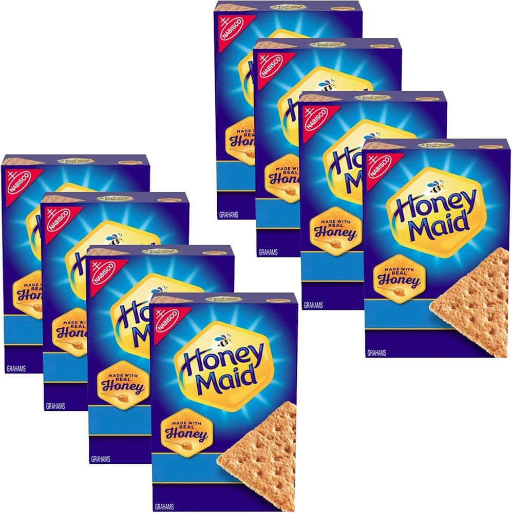 (Pack of 8) Bulk Value Pack Honey Maid Honey Graham Crackers – 14.4 oz Boxes – Classic Snack ... | Amazon (US)