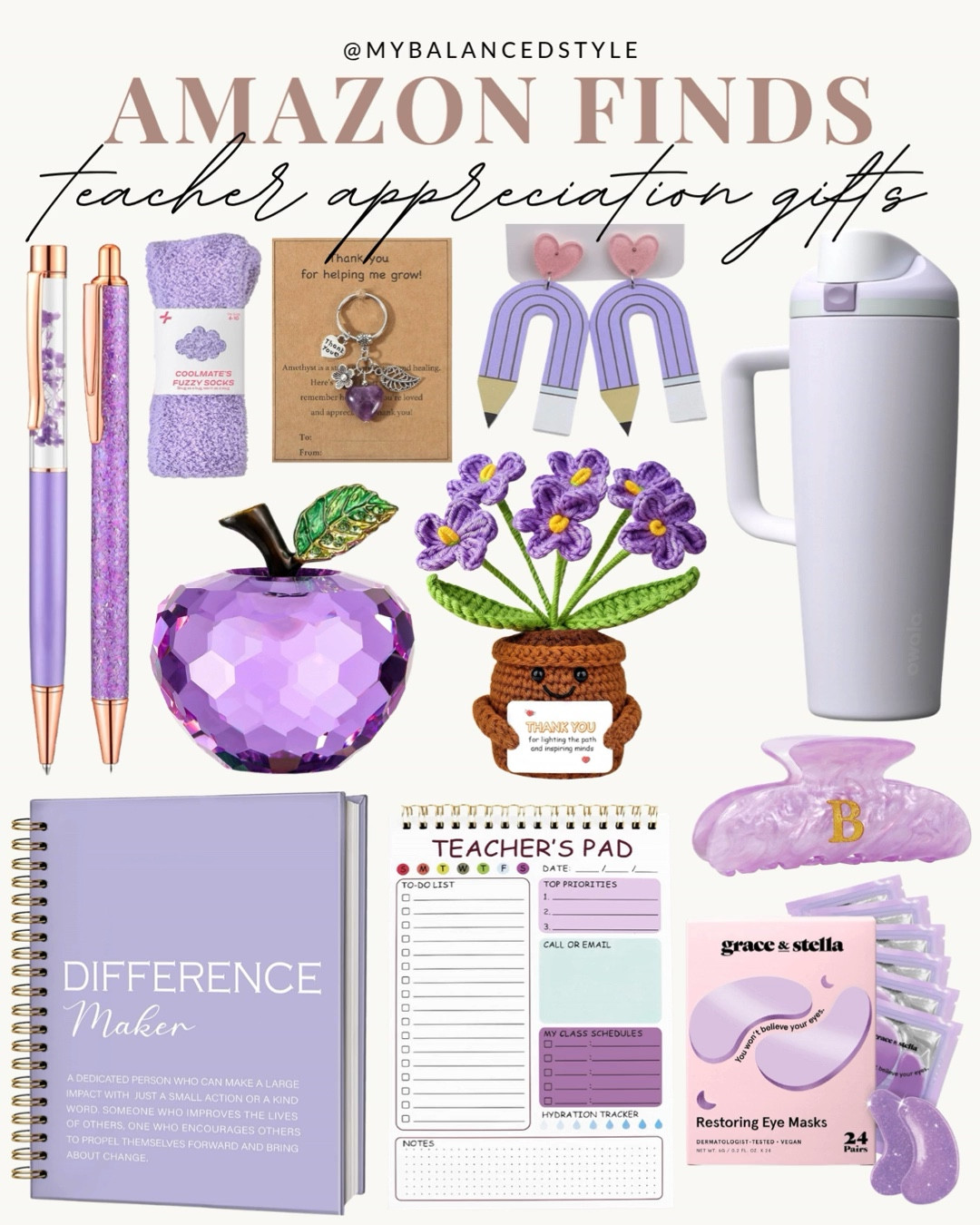 Amazon teacher appreciation gifts

thoughtful classroom thank you gifts
personalized tote bags for school
cute desk decor essentials
coffee gift cards and tumblers
self care gift boxes relaxing
custom name stationery sets
practical school supplies bundle
handwritten thank you notes
end of year teacher gifts

#LTKSeasonal #LTKSaleAlert
