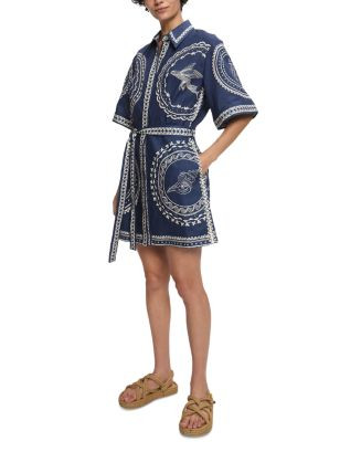 Alémais Oceane Linen Mini Dress  | Bloomingdale's Women | Bloomingdale's (US)