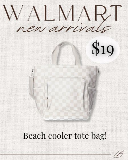 The cutest cooler tote bag from Walmart for under $20! 

#LTKstyletip #LTKSeasonal #LTKfindsunder50