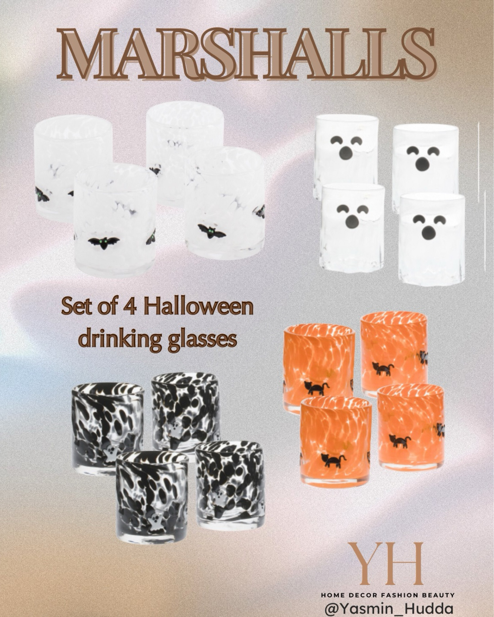 the viral Anthropologie icon juice glasses lookalike for less.
Ghost drinking glasses
Halloween drinking glasses

#LTKStyleTip #LTKHome #LTKSeasonal