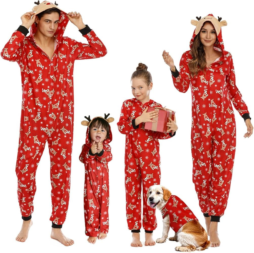 Neufigr Family Christmas Pajamas Matching Sets, Xmas PJs Mathching Set, Holiday Family Sleepwear ... | Amazon (US)
