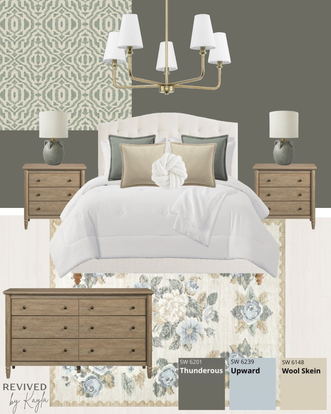 Cozy neutral green bedroom design from Walmart 🤍 Paint colors from Sherwin Williams 

#bedroomdecor #bedroomdesign #bedroomfurniture #walmart #walmarthome #walmartfinds #homedecor #homedesign #interiordesign #homeinspo #neutral #modern #home #walmartbedroom #paintcolors #moodboard #colorpalette #colorscheme 

#LTKFindsUnder50 #LTKHome #LTKFindsUnder100