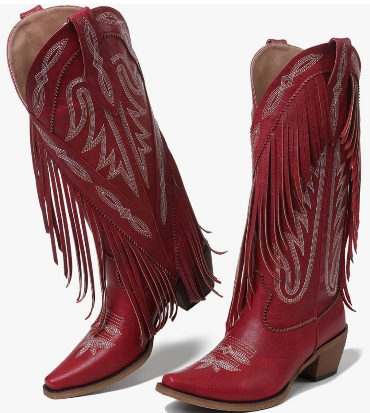 Just got these boots to wear for the 4th of July and I love them!! They are actually very comfortable too! Run true to size.

#LTKdayinmylife #LTKOver40 #LTKootd