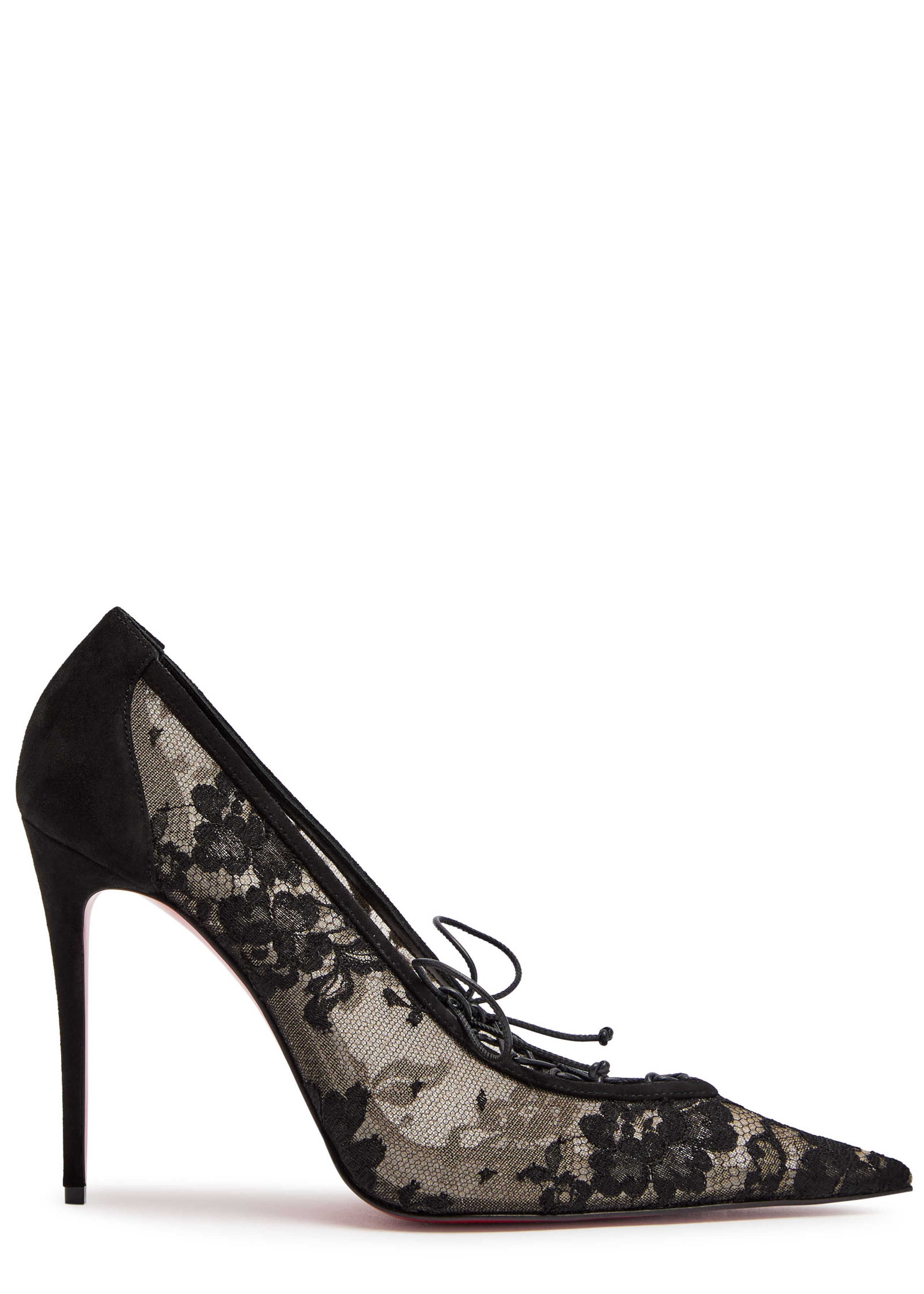 KM Lace 100 suede pumps | Harvey Nichols