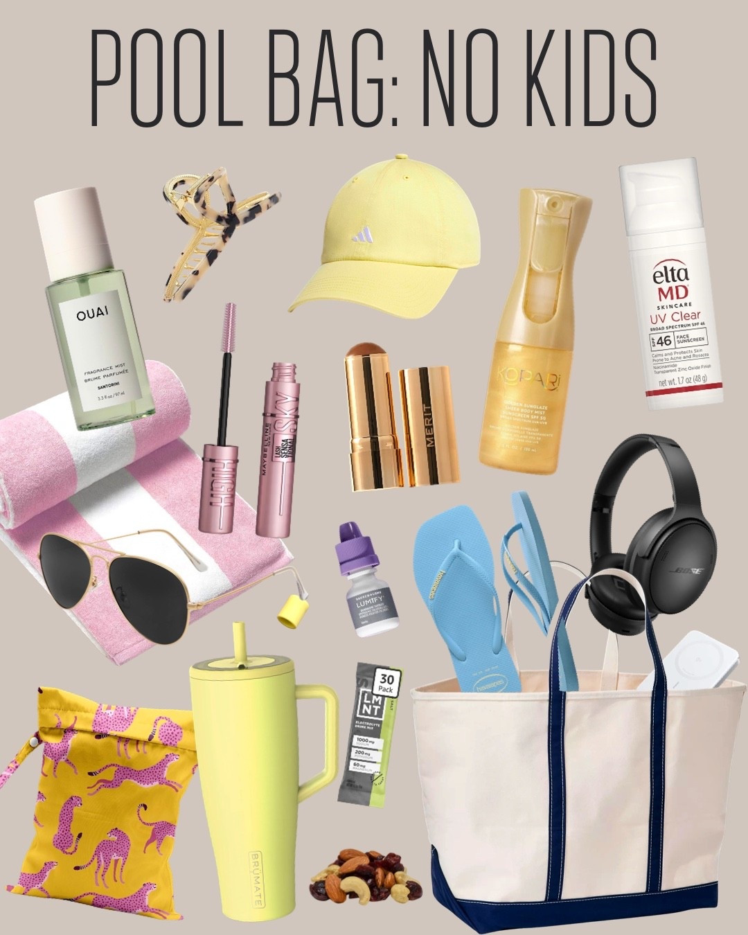 A highly curated collection of poolside essentials for women who would like one afternoon without hearing “mom.”

SPF, hydration, good smells, sunglasses, and denial.

#LTKSwim #LTKOver40 #LTKSeasonal