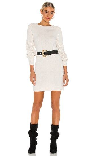 Seen Sweater Days Dress in Ivory | Revolve Clothing (Global)