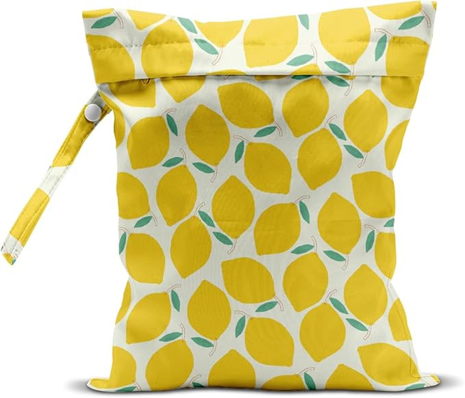 Wet Bag, Wet Dry Bag, Wet Bag for Swimsuit, Travel, Beach, Pool, Diapers, Dirty Yoga Gym Clothes,... | Amazon (US)