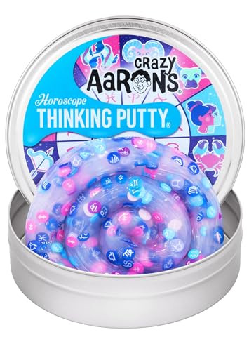 Crazy Aaron's Thinking Putty® - Horoscope - Sensory Putty for Kids and Grown ups in a 4" Tin - Creative and Endless Fun, Stress Relief Therapy Toys, Never Dries Out - Made in USA | Amazon (US)