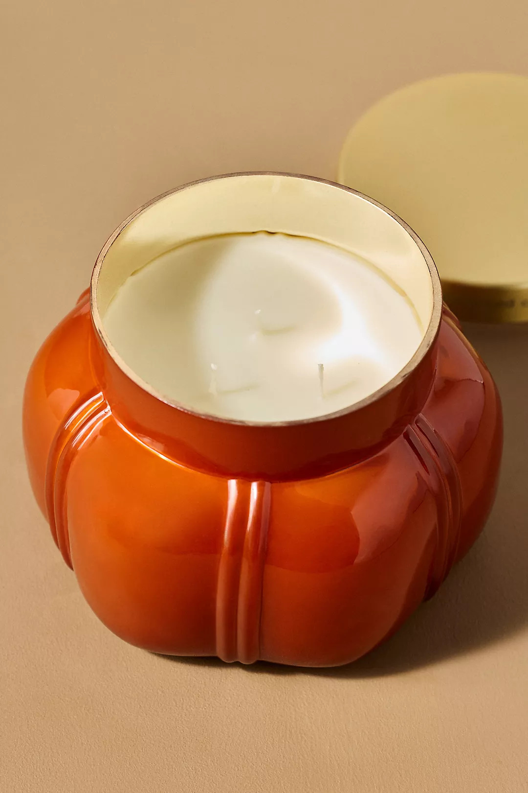 Capri Blue Pumpkin Clove Glass Jar Candle | Anthropologie (US)