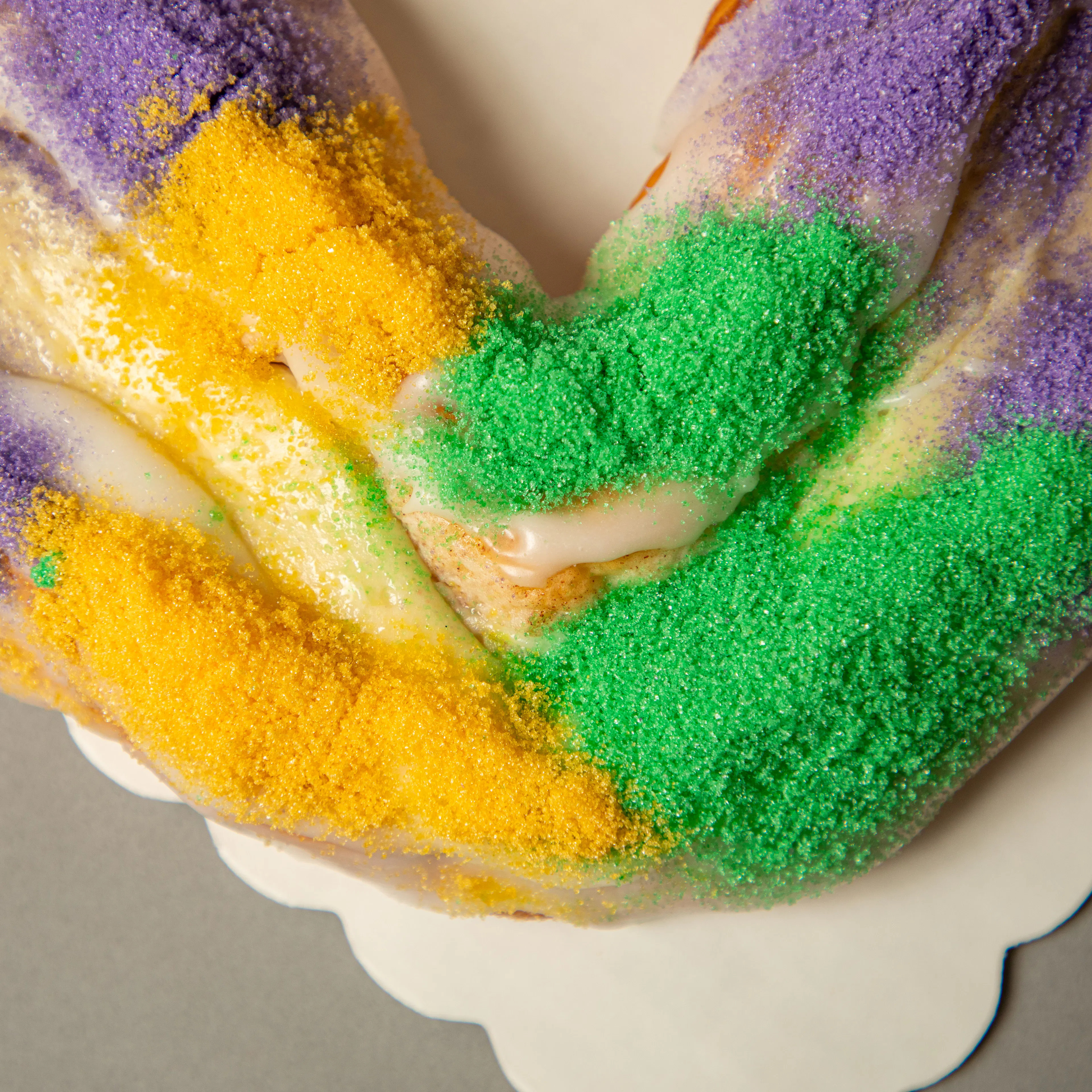 Cream Cheese King Cake by Haydel's Bakery | Goldbelly | Goldbelly