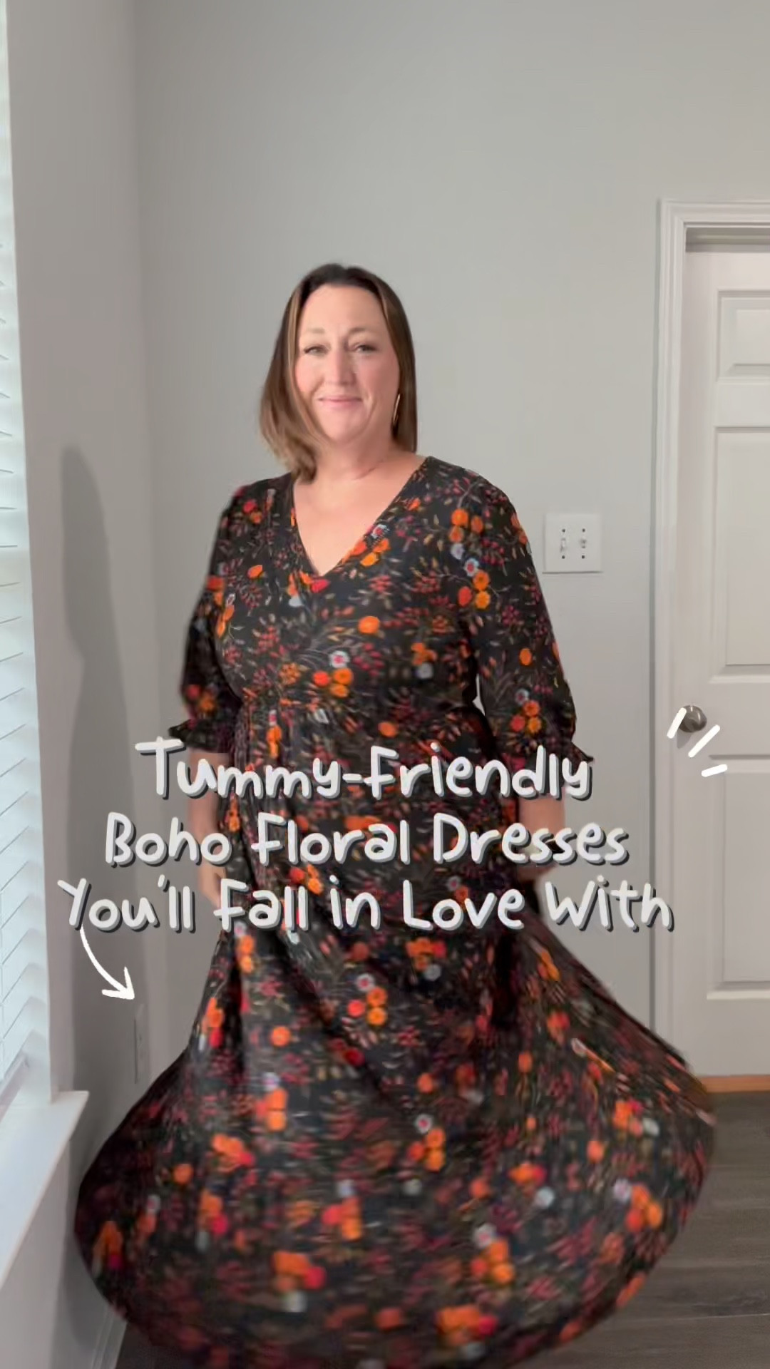 Tummy-friendly, floral, and seriously flattering 🌸 These boho Bloomchic dresses are giving main character energy this fall 🍂 Wearing a size 18 #Bloomchic #OOTD 

#LTKPlusSize