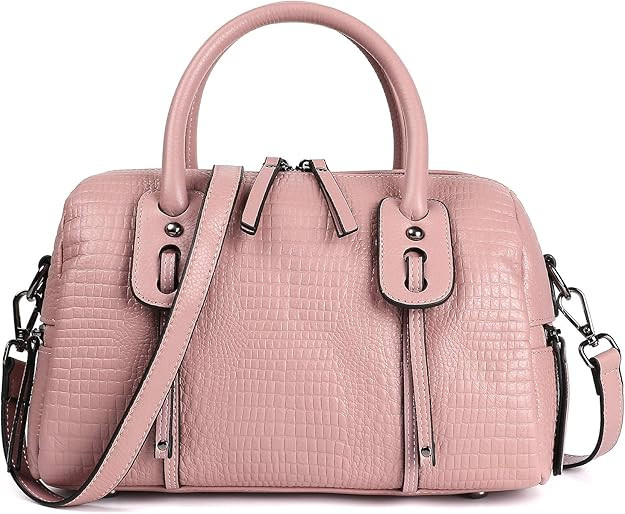 Amazon.com: Fabiano Martino Tote Bag Crocodile Top Leather Large-capacity Designer Satchel Cross-... | Amazon (US)