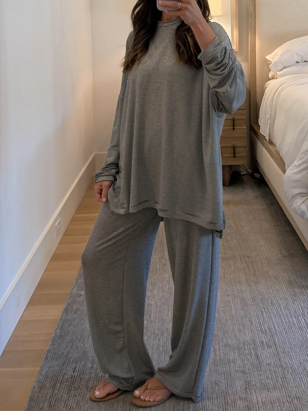 Sunday Soft Stripe Set | Black | +Plus Available | Shop Talulah