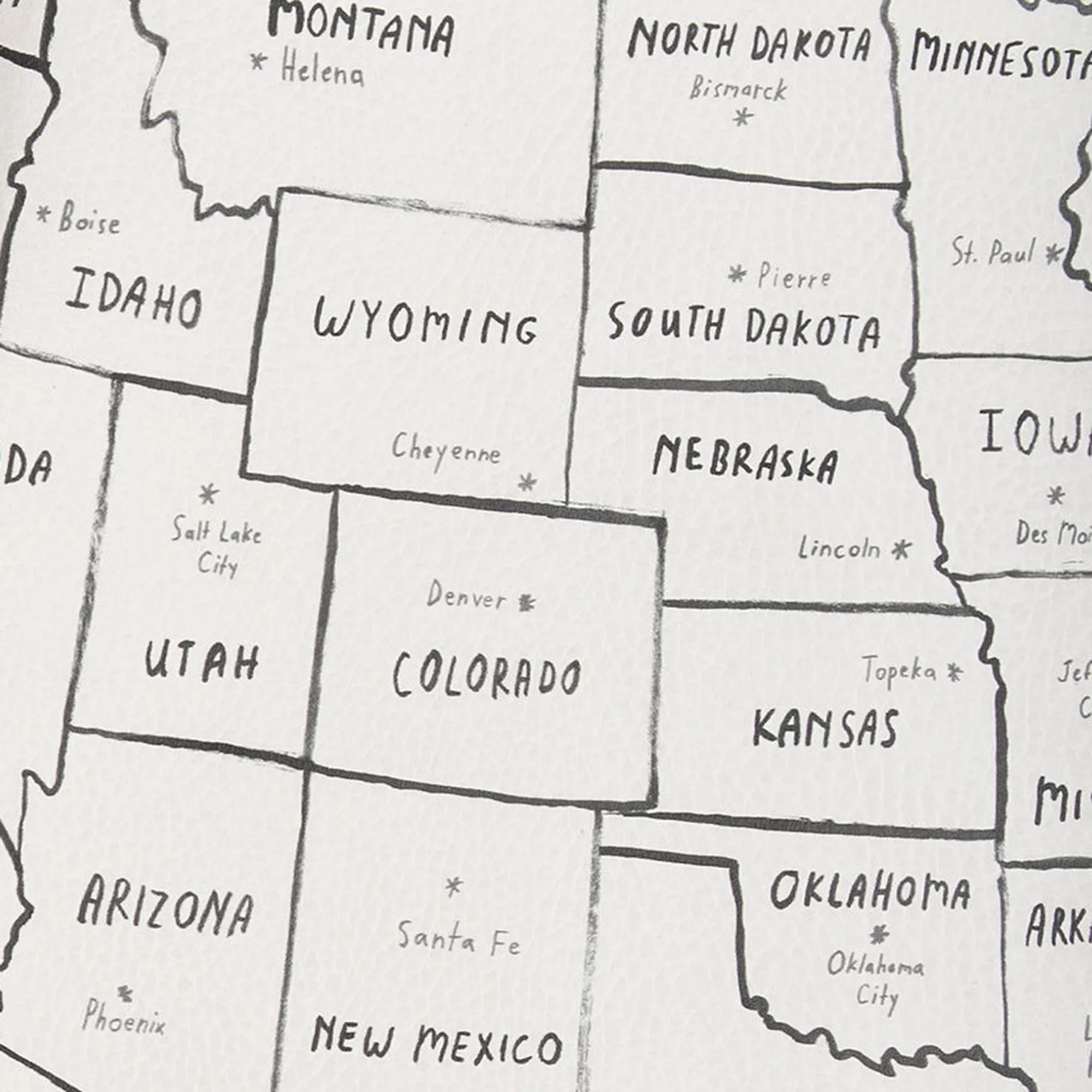 Midi+ - USA Map | Gathre