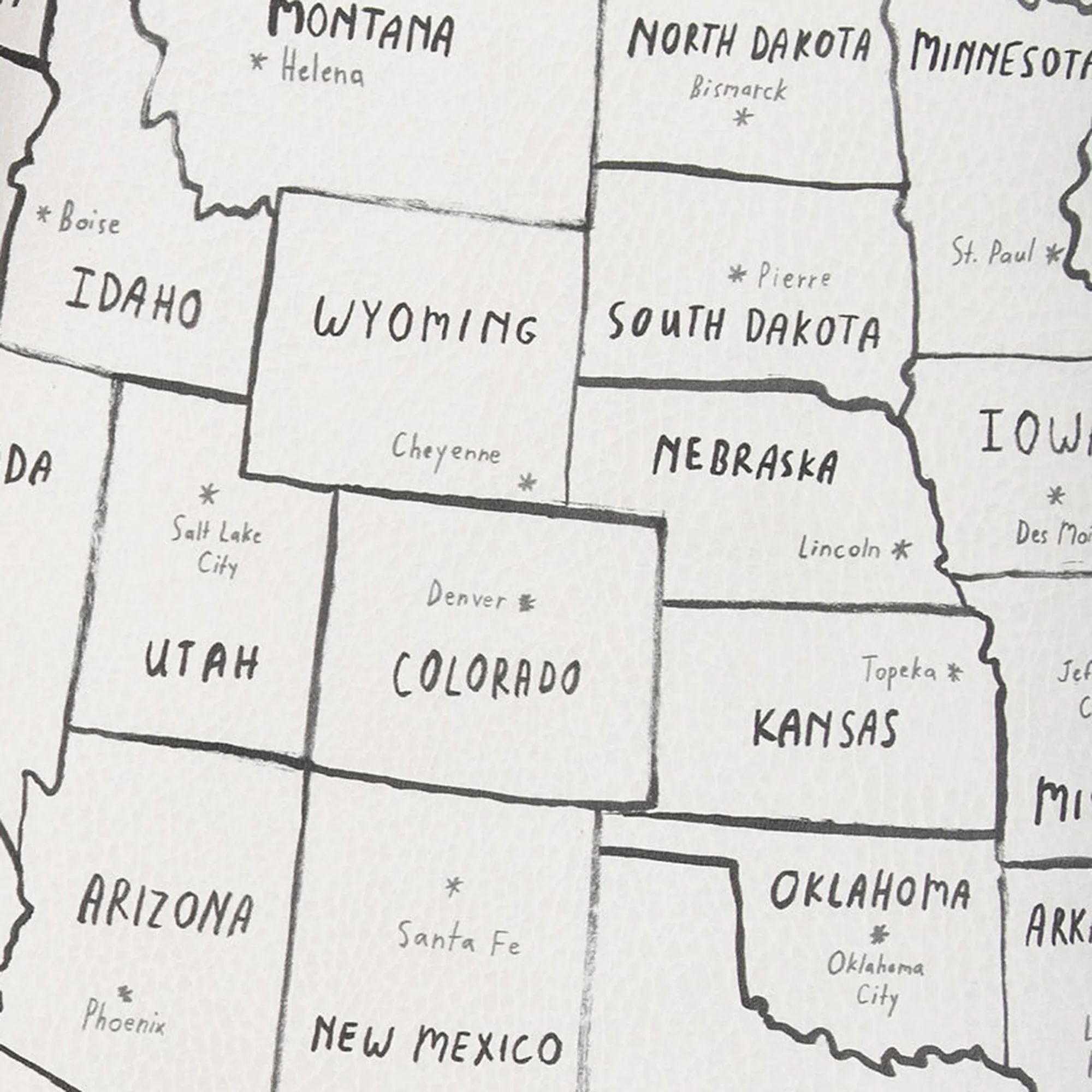 Midi+ - USA Map | Gathre