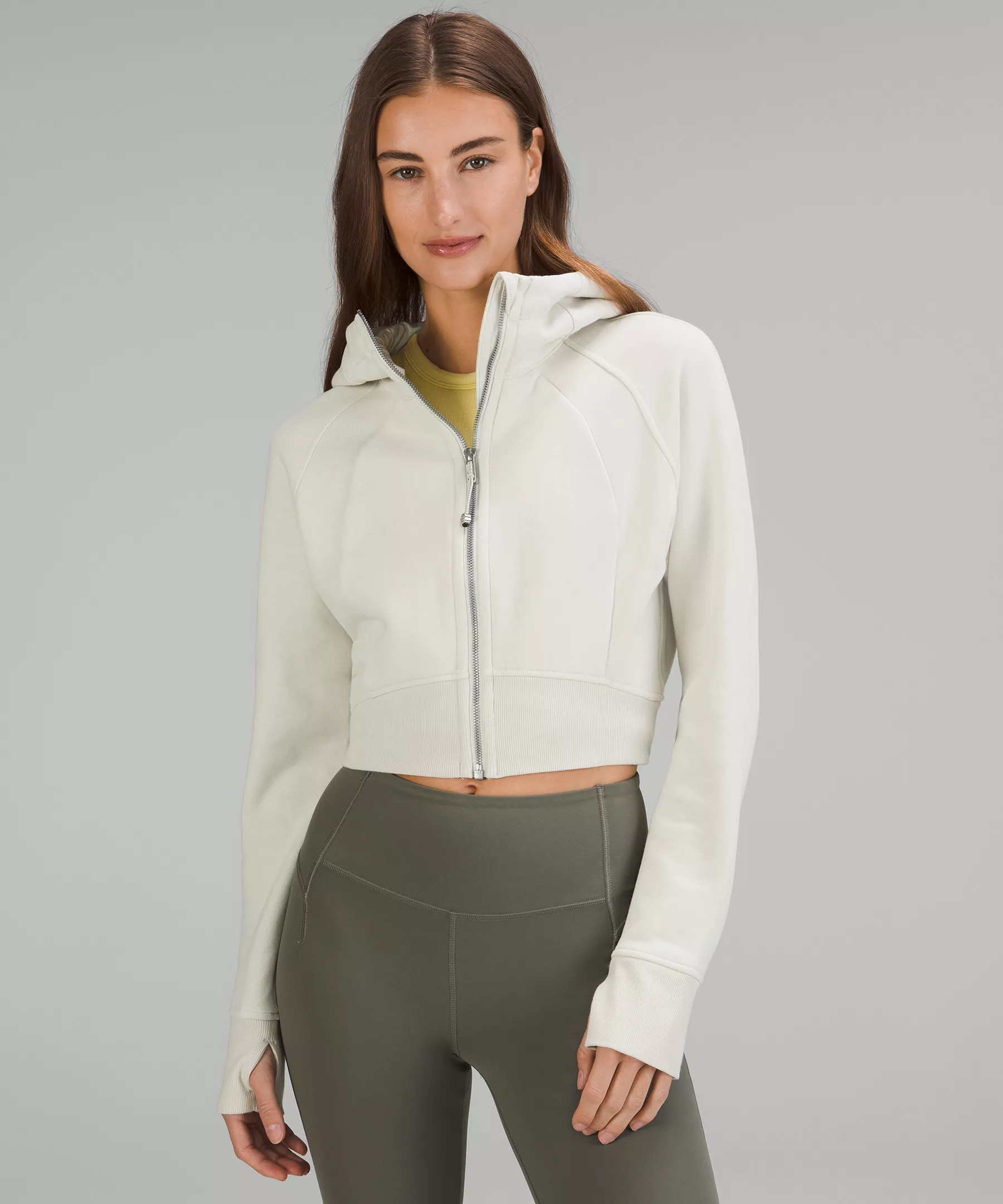 Scuba Full-Zip Cropped Hoodie | Women's Hoodies & Sweatshirts | lululemon | Lululemon (US)