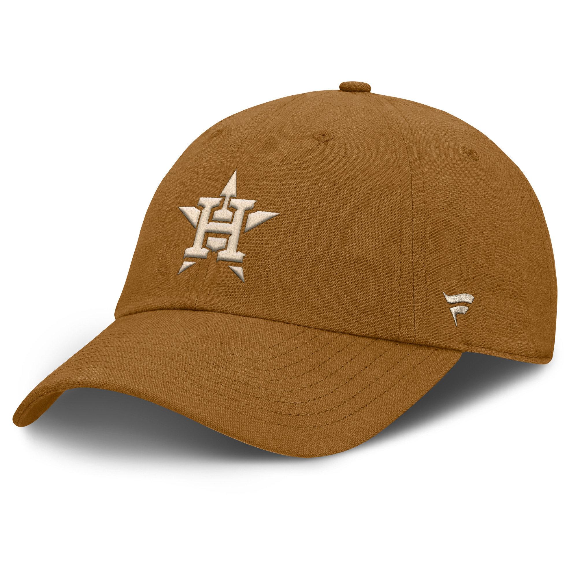 Men's Fanatics Brown Houston Astros Act Natural Chopper Adjustable Hat | Fanatics
