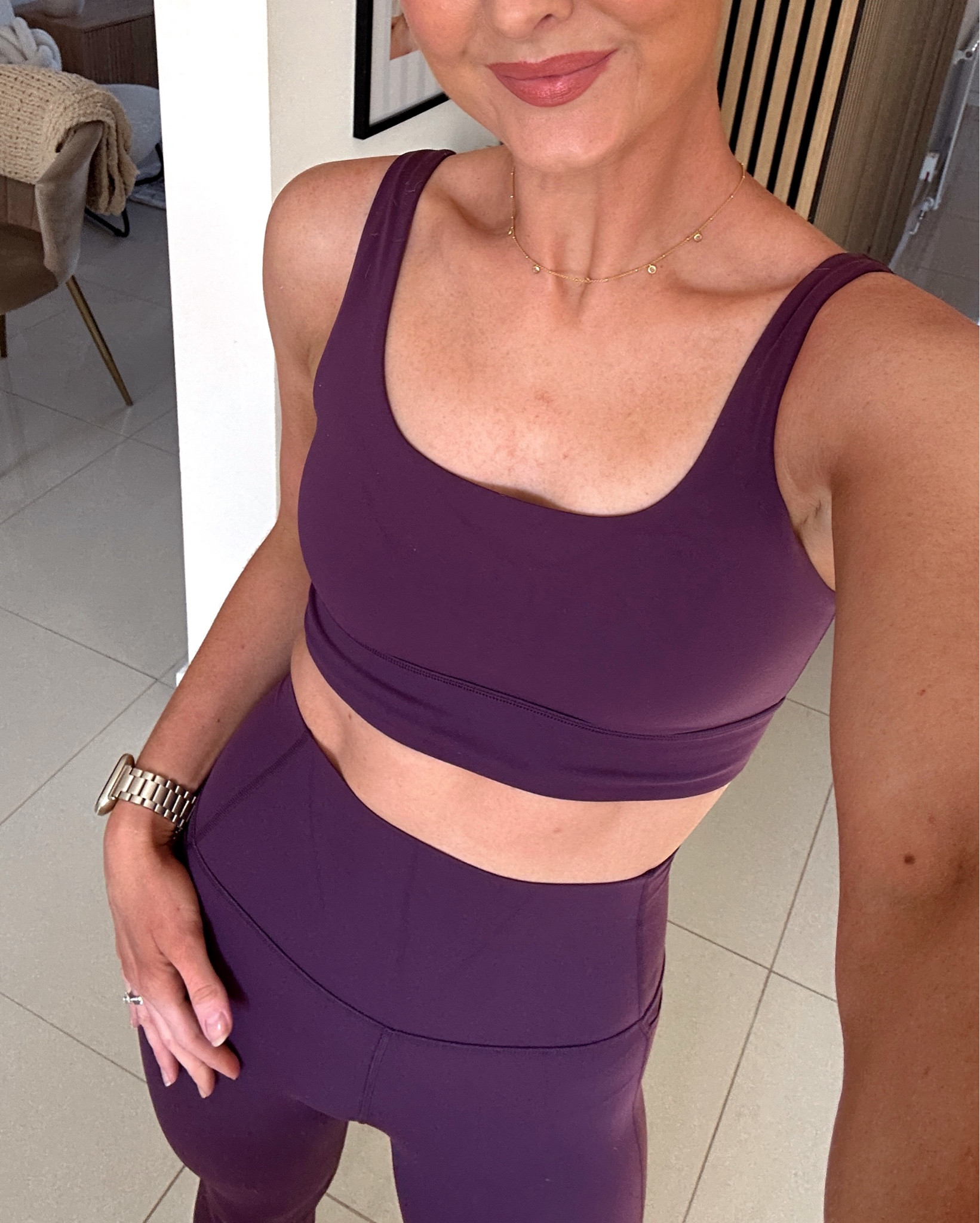 The best leggings set EVER for the gym, this colour I LOVED 😍🍇

#LTKuk #LTKfitness #LTKstyletip