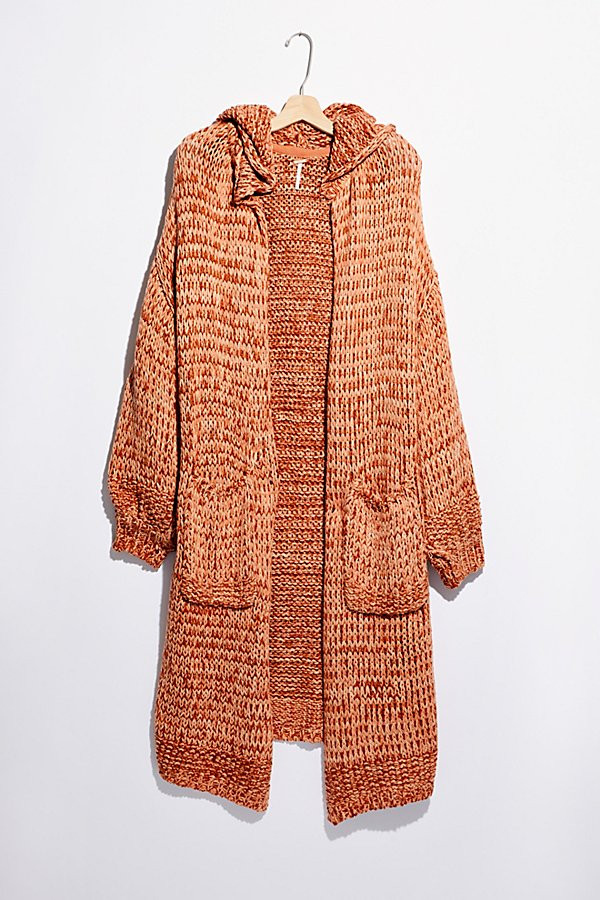 Crofter Cardi by Free People, Red Earth Combo, M | Free People (Global - UK&FR Excluded)