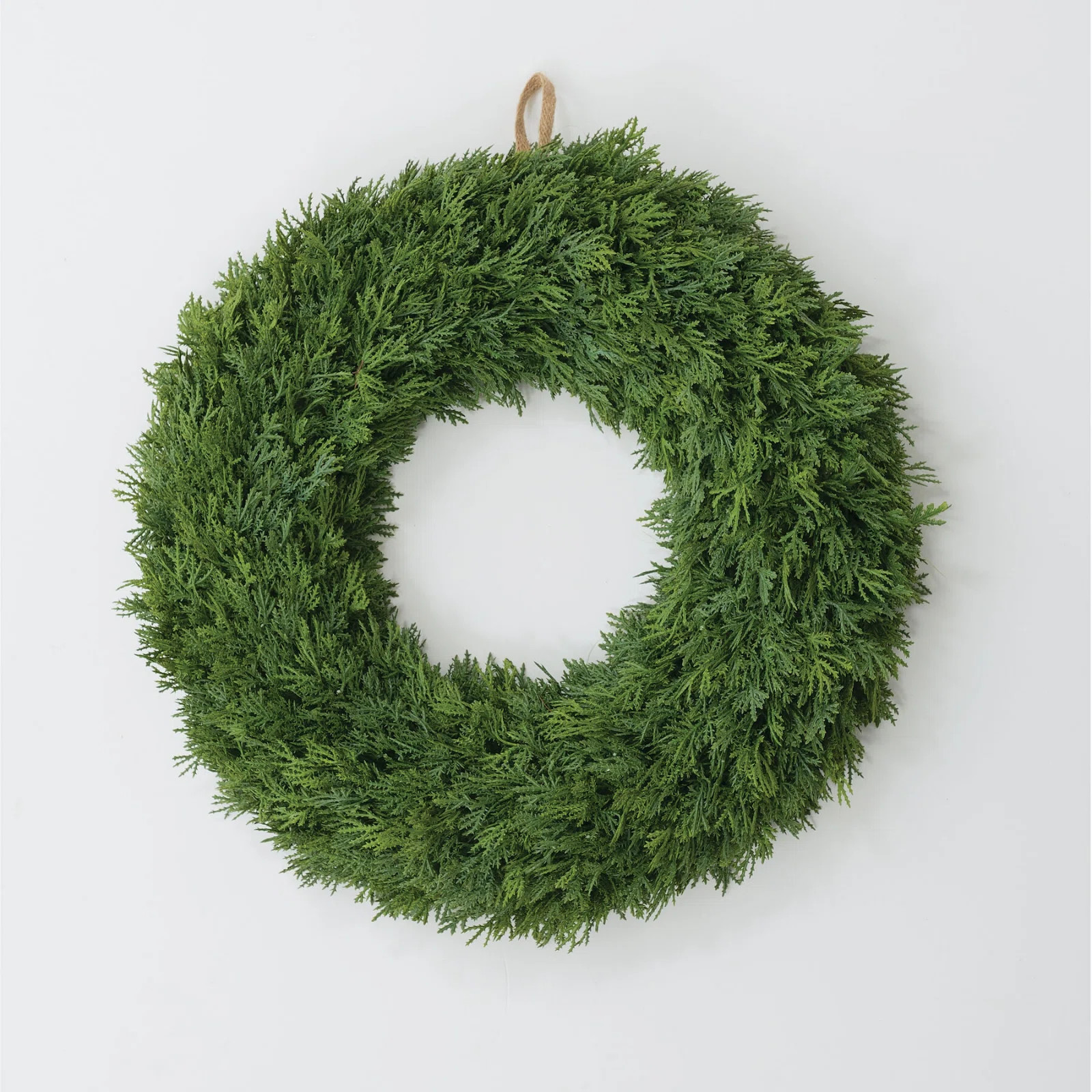 The Holiday Aisle® Artificial Lush Cedar Wreath & Reviews | Wayfair | Wayfair North America