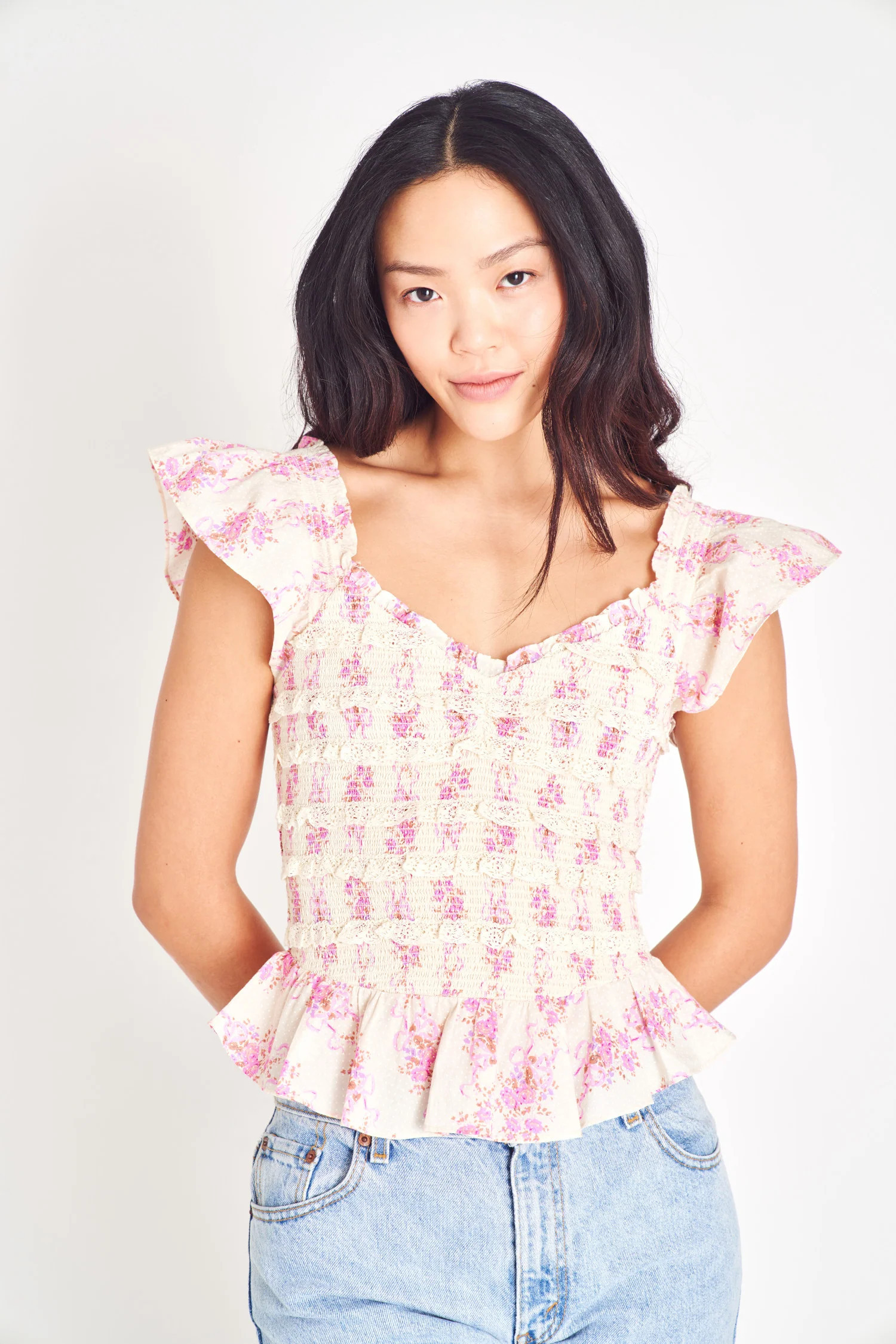 Compass Top | LOVESHACKFANCY