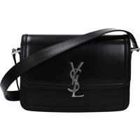 Saint Laurent Solferino Women's Crossbody Bag Black Leather | Balardi (US & Canada)