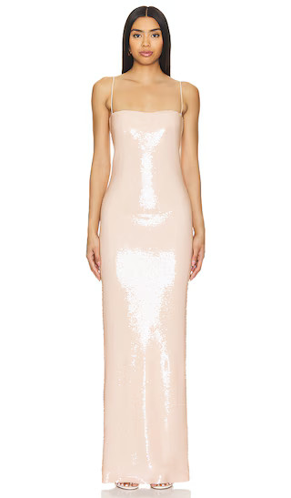 Bare Maxi Dress in Nude | Revolve Clothing (Global)