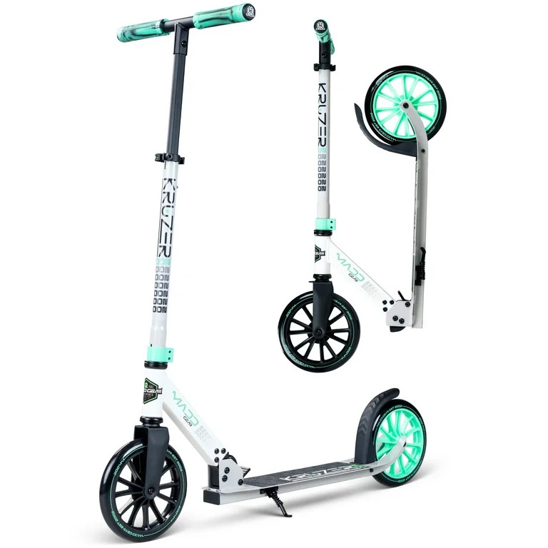 Madd Gear Kruzer 200mm Commuter Scooter, Easy Folding, Teens & Adults Max Weight 220LBS | Walmart (US)