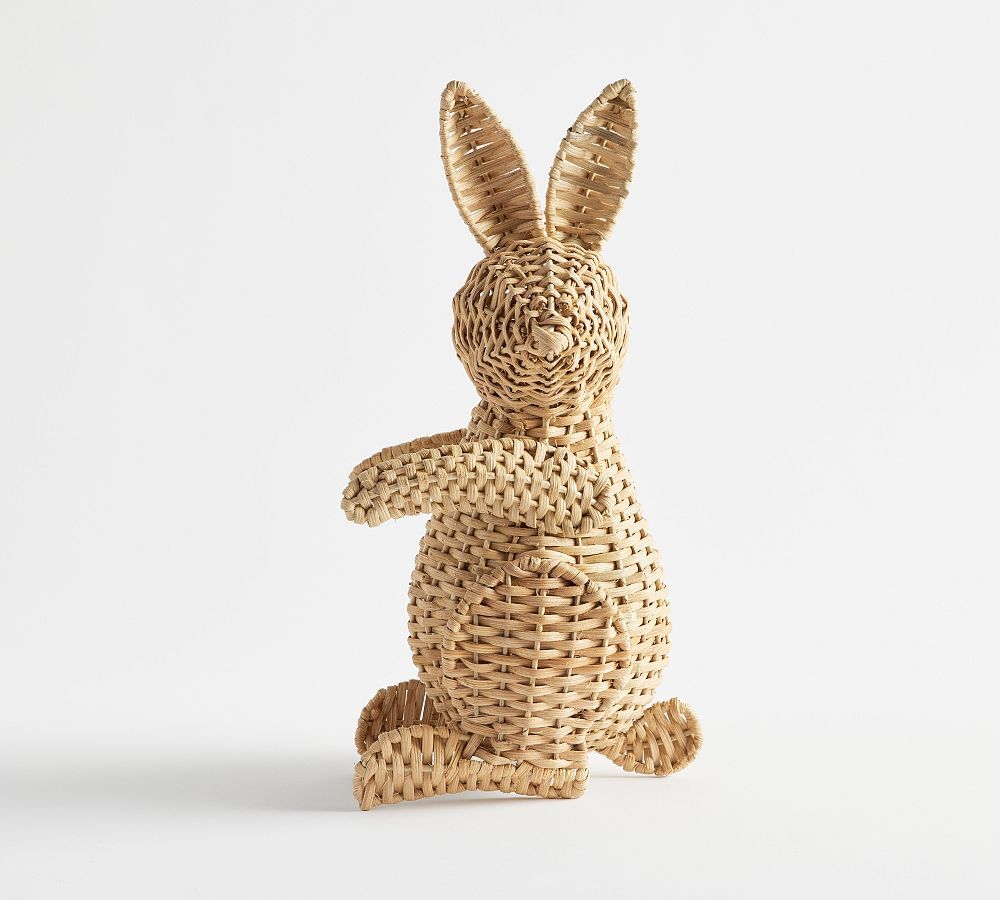 Handcrafted Rattan Bunny | Pottery Barn (US)