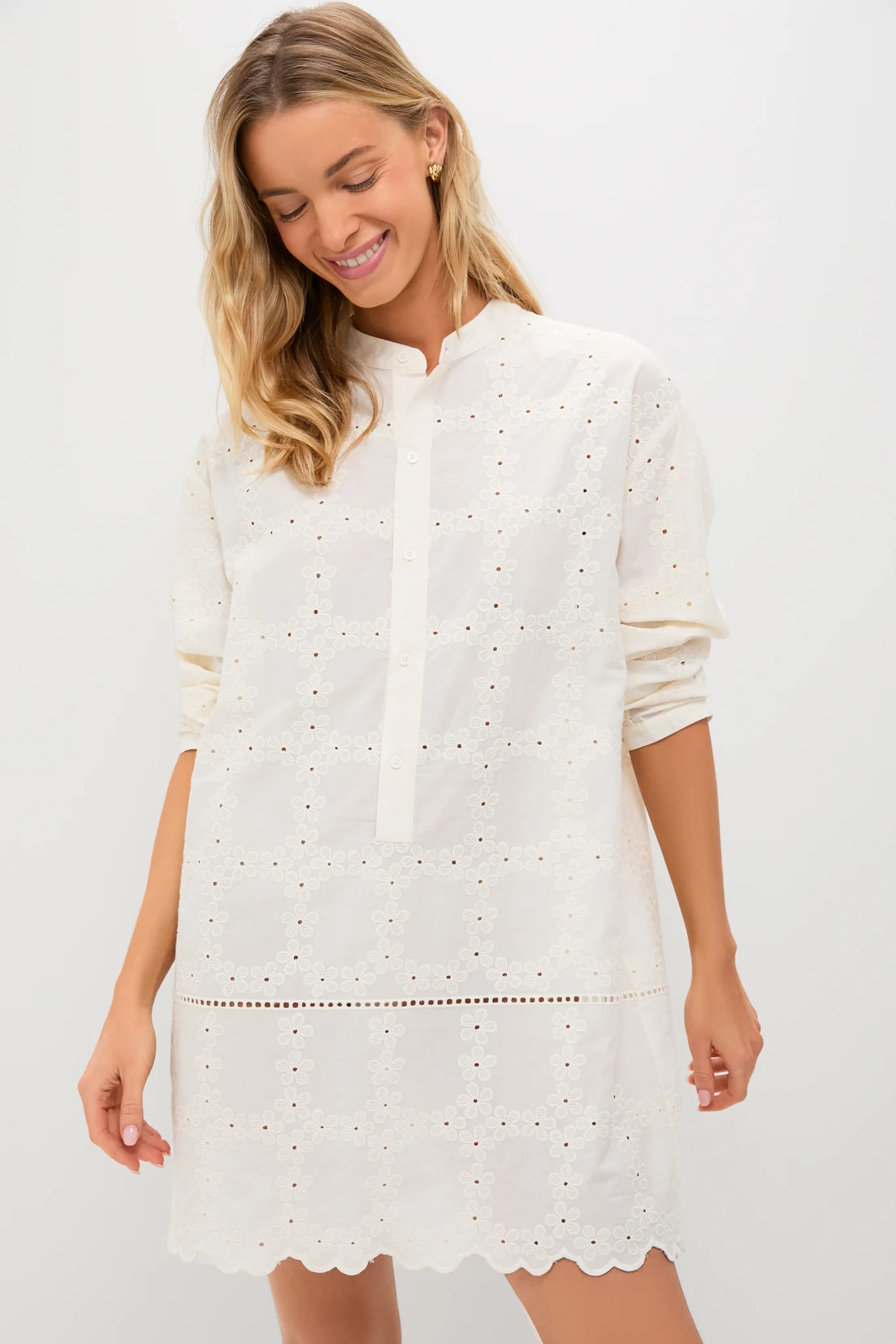 Ivory Eyelet Penny Dress | Tuckernuck (US)