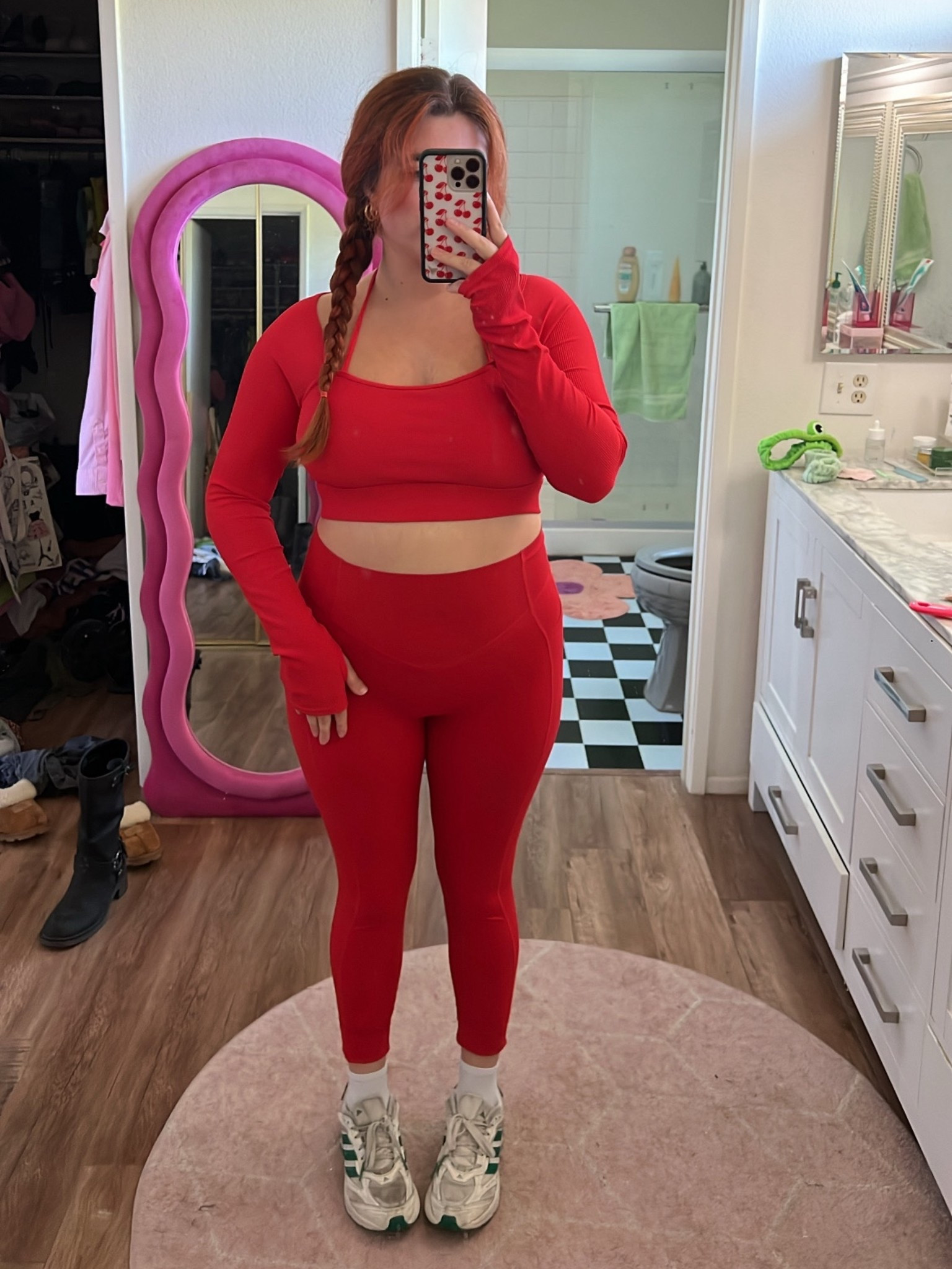 colorful workout set from halara, wearing both in a size M

#LTKActive #LTKfitnessgoals #LTKdayinmylife