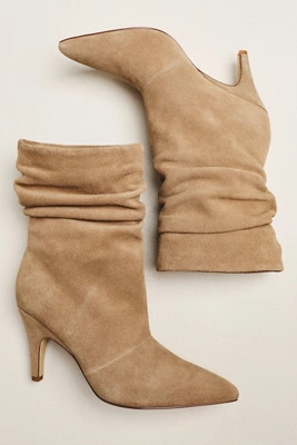 Matisse x Anthropologie Scrunch Kitten Heel Boots | Anthropologie (US)