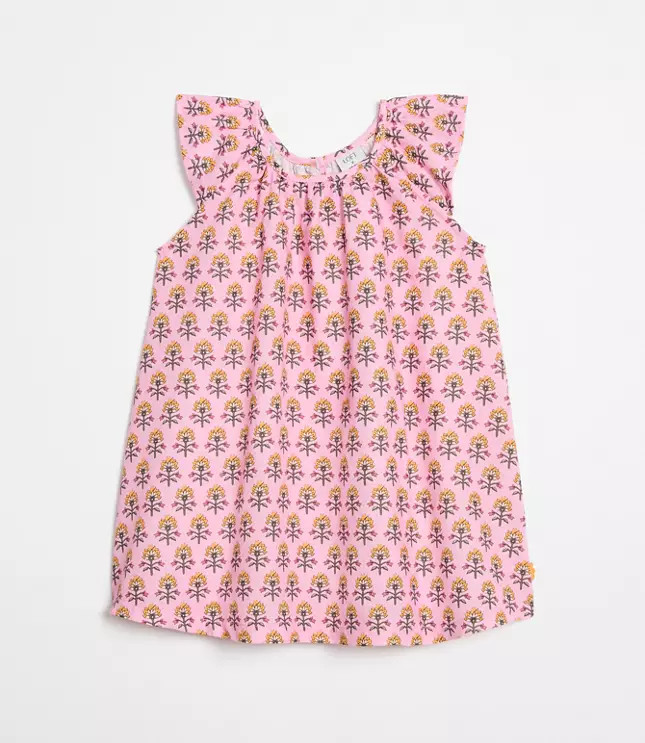 LOFT x Mon Coeur Linen Garden Dress | LOFT