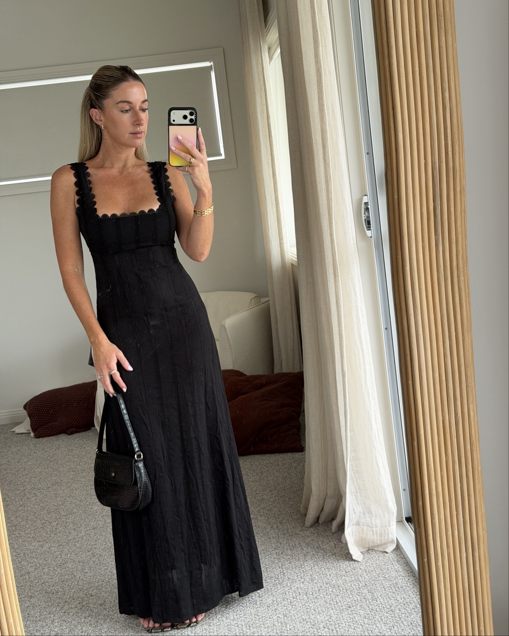 Excuse the grubby mirror!! I love the scalloping on this dress 🖤 

#LTKaustralia #LTKdatenight #LTKsummer