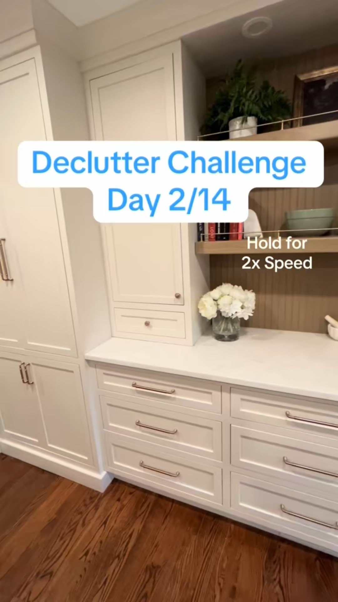 Day 2! Kitchen declutter video transformation! 

#LTKFamily #LTKHome