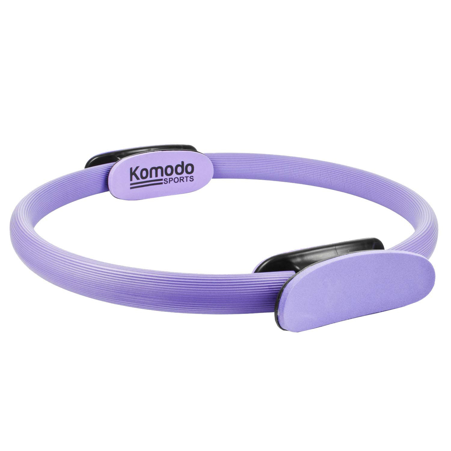 KOMODO Pilates Ring Yoga Fitness Double Handled Exercise Circle Gym Resistance Wheel (Purple) | Amazon (UK)