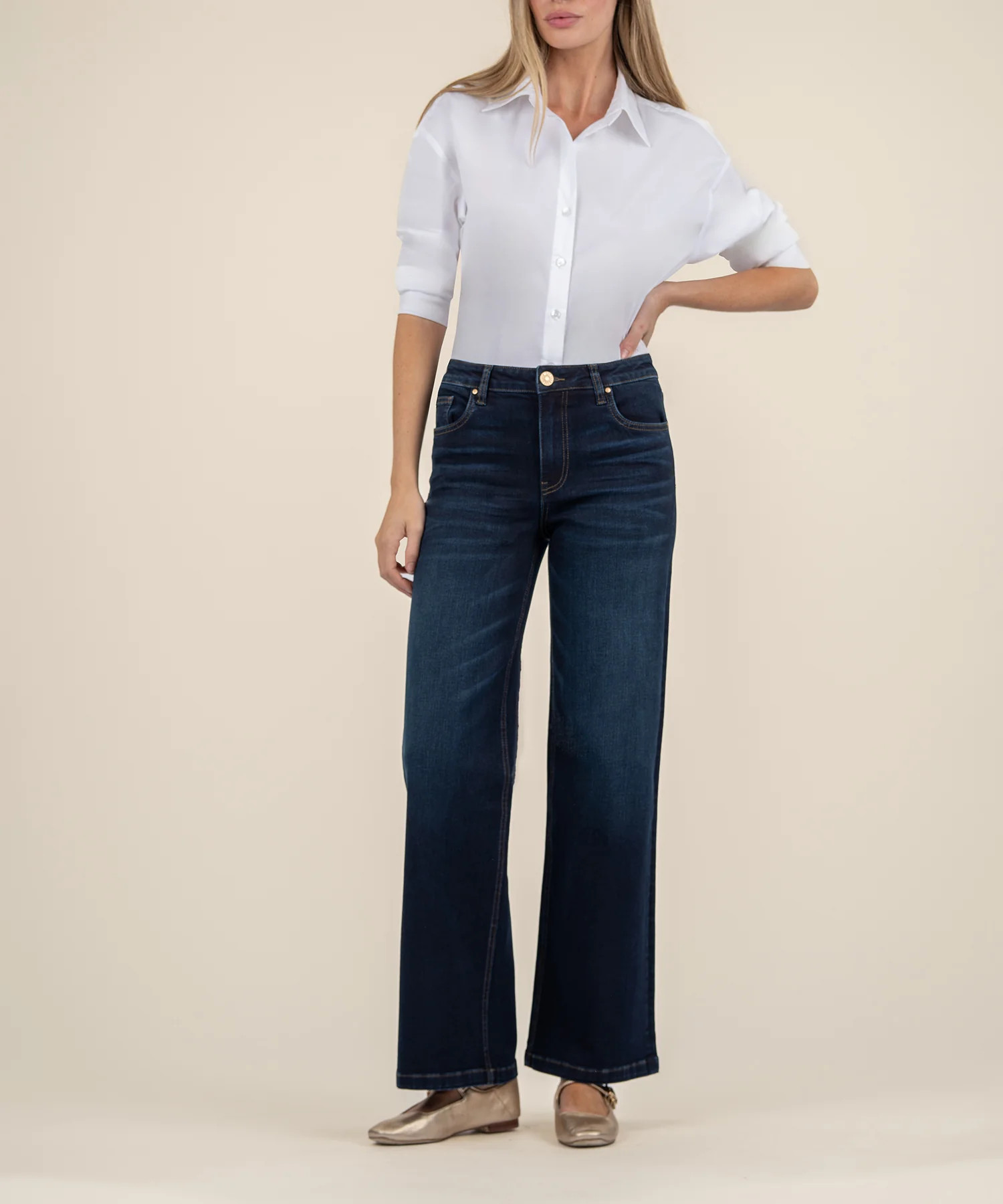 Jean High Rise Wide Leg, Long - Kut from the Kloth | Kut From Kloth