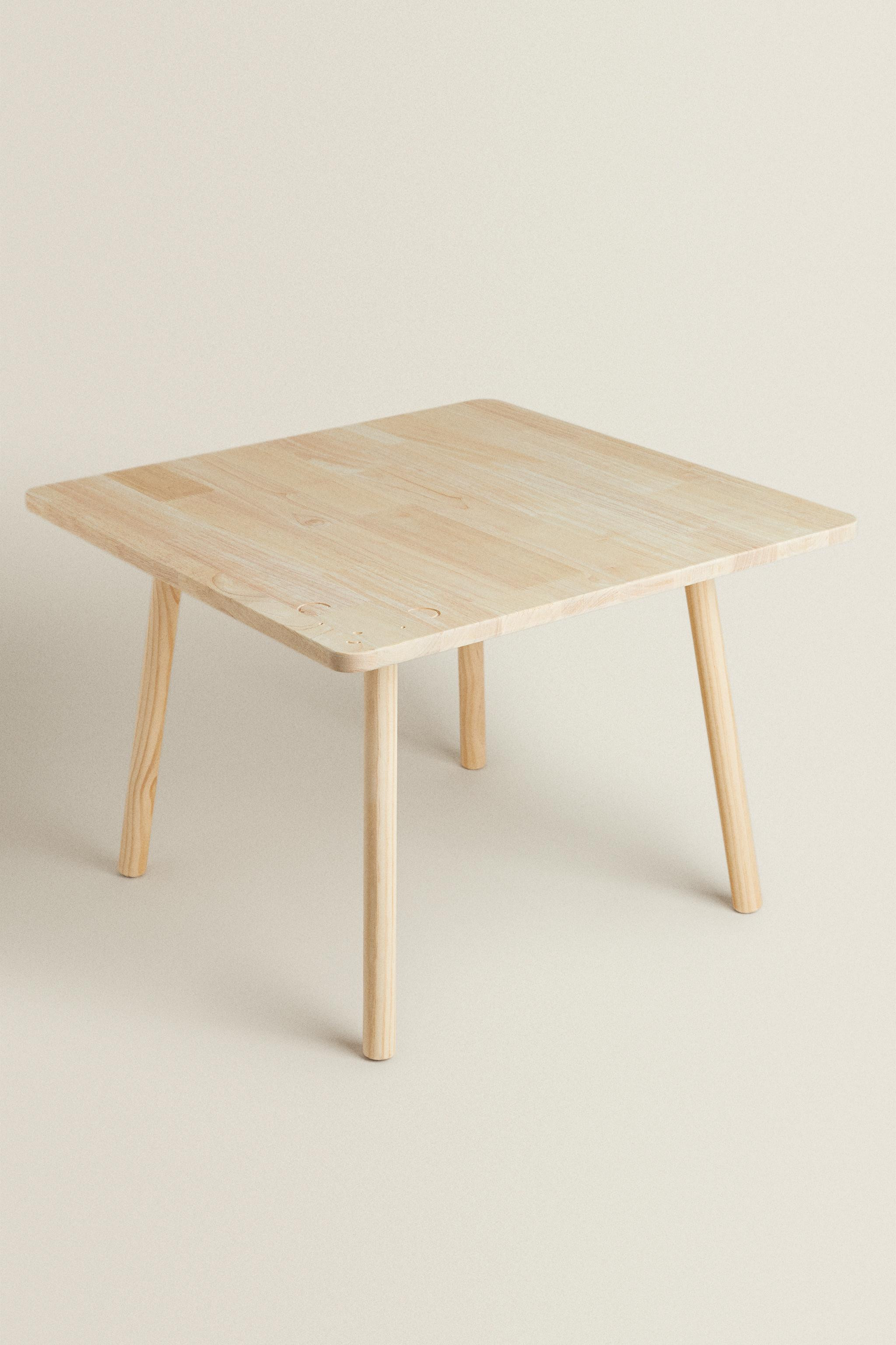 BEAR WOODEN TABLE | Zara Canada