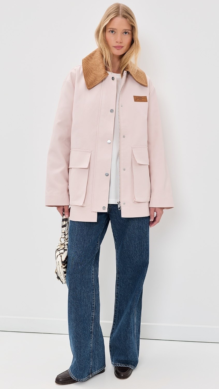 GANNI
Heavy Twill Jacket

#LTKootd #LTKTravel #LTKWorkwear