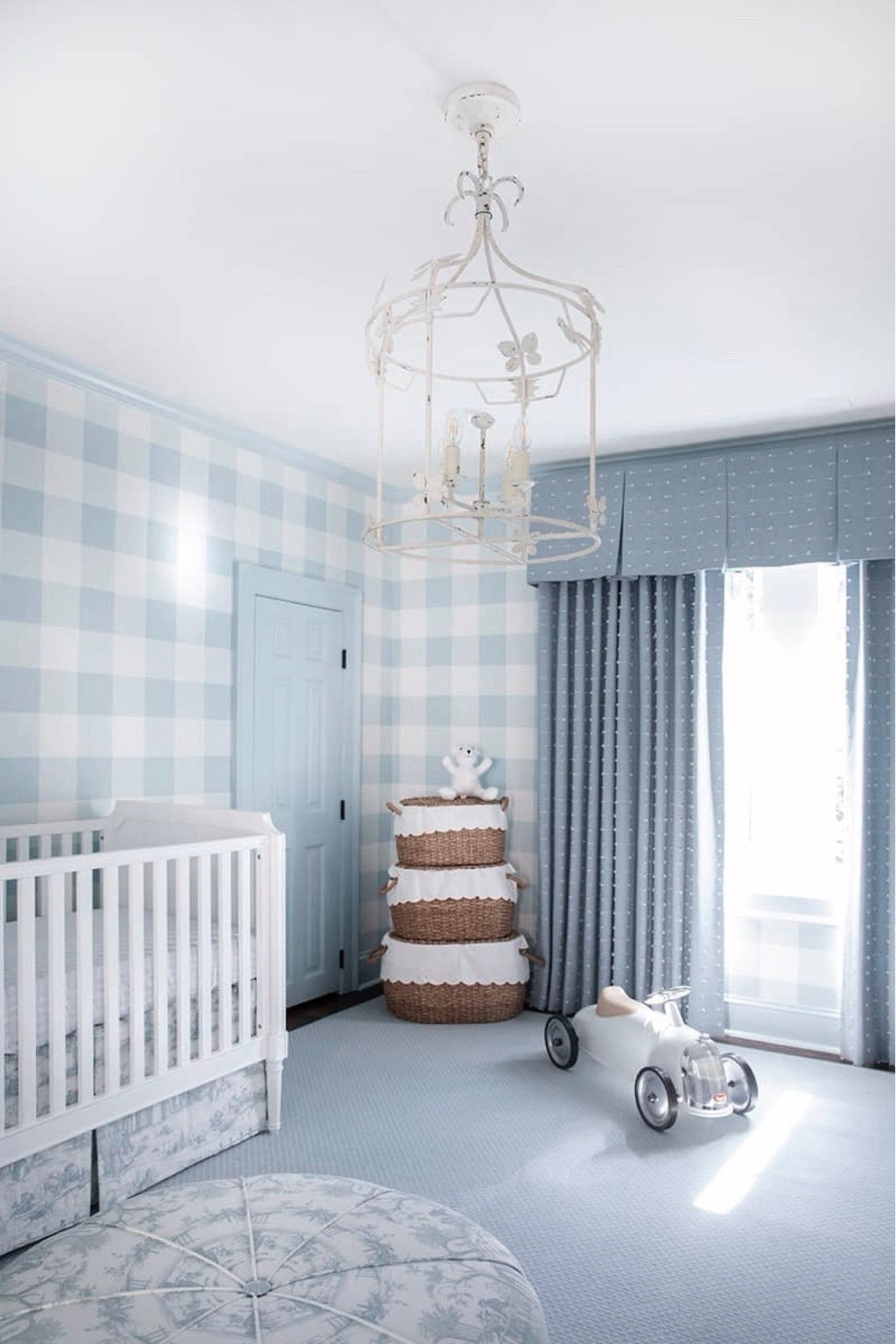 Nursery favorites. This wallpaper is so similar to our painted walls! 

#LTKstyletip #LTKbump #LTKbaby