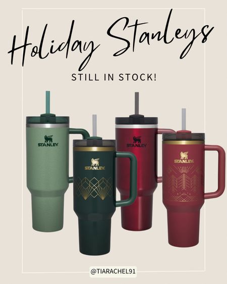 If you missed the holiday Stanley yesterday they still have a few other festive patterns/ colors in stock! 

#LTKGiftGuide #LTKHoliday #LTKfindsunder50