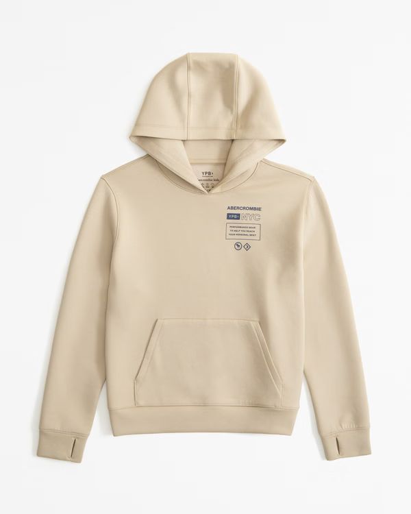 boys ypb neoknit active logo popover hoodie | boys clearance | Abercrombie.com | Abercrombie & Fitch (US)